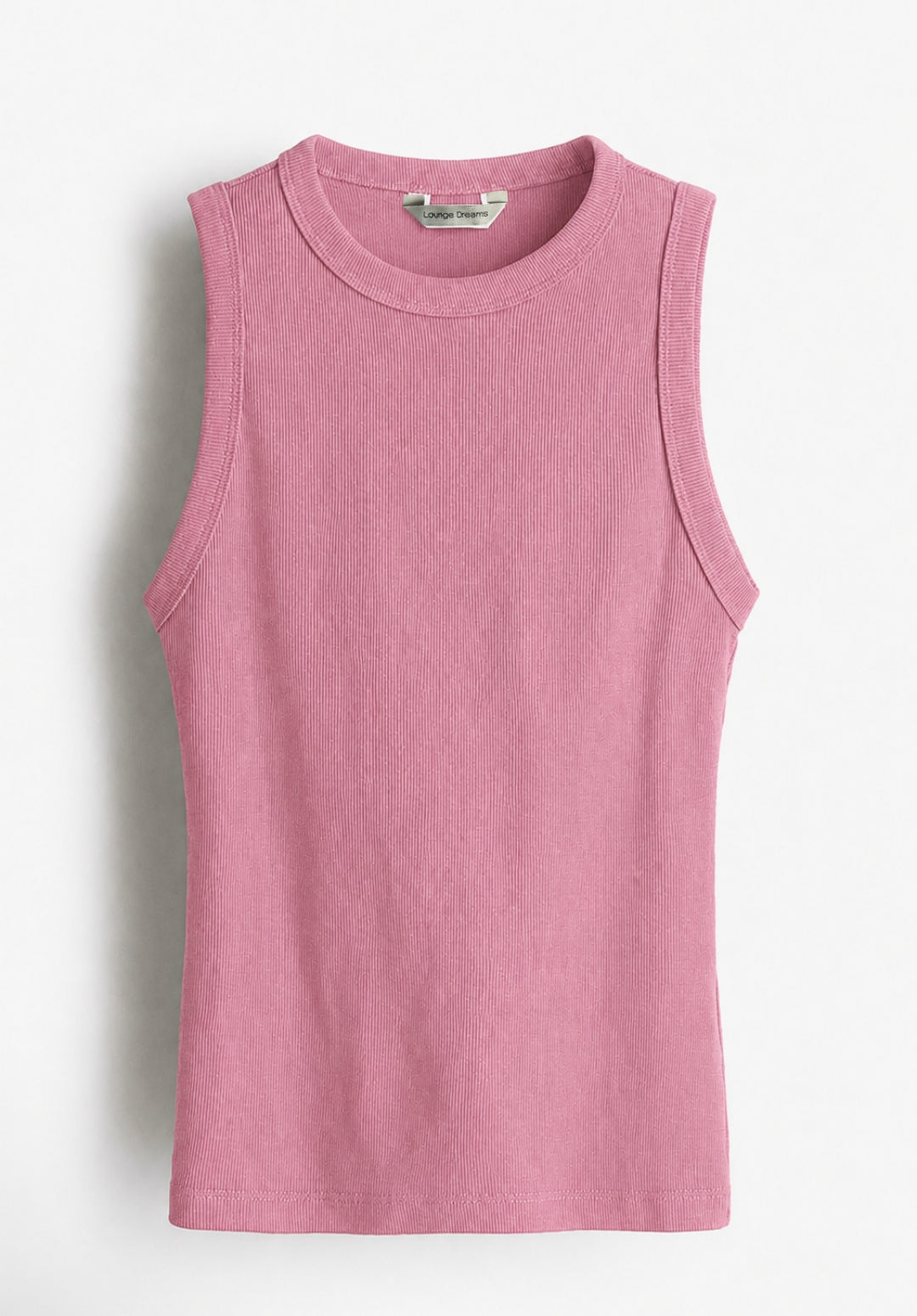 Pink Ribbed Top