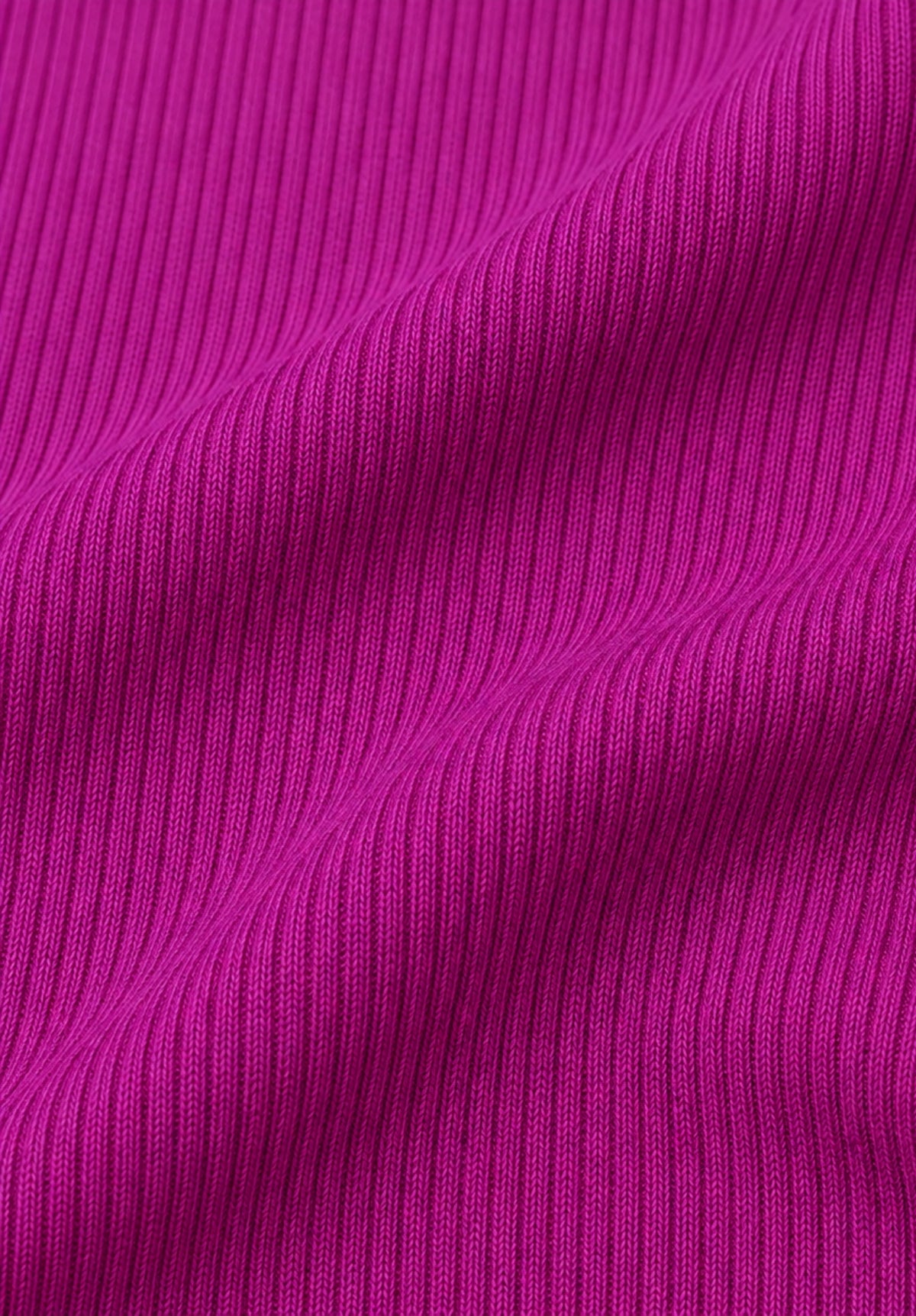 Purple Pure Cotton Tank Top view 4