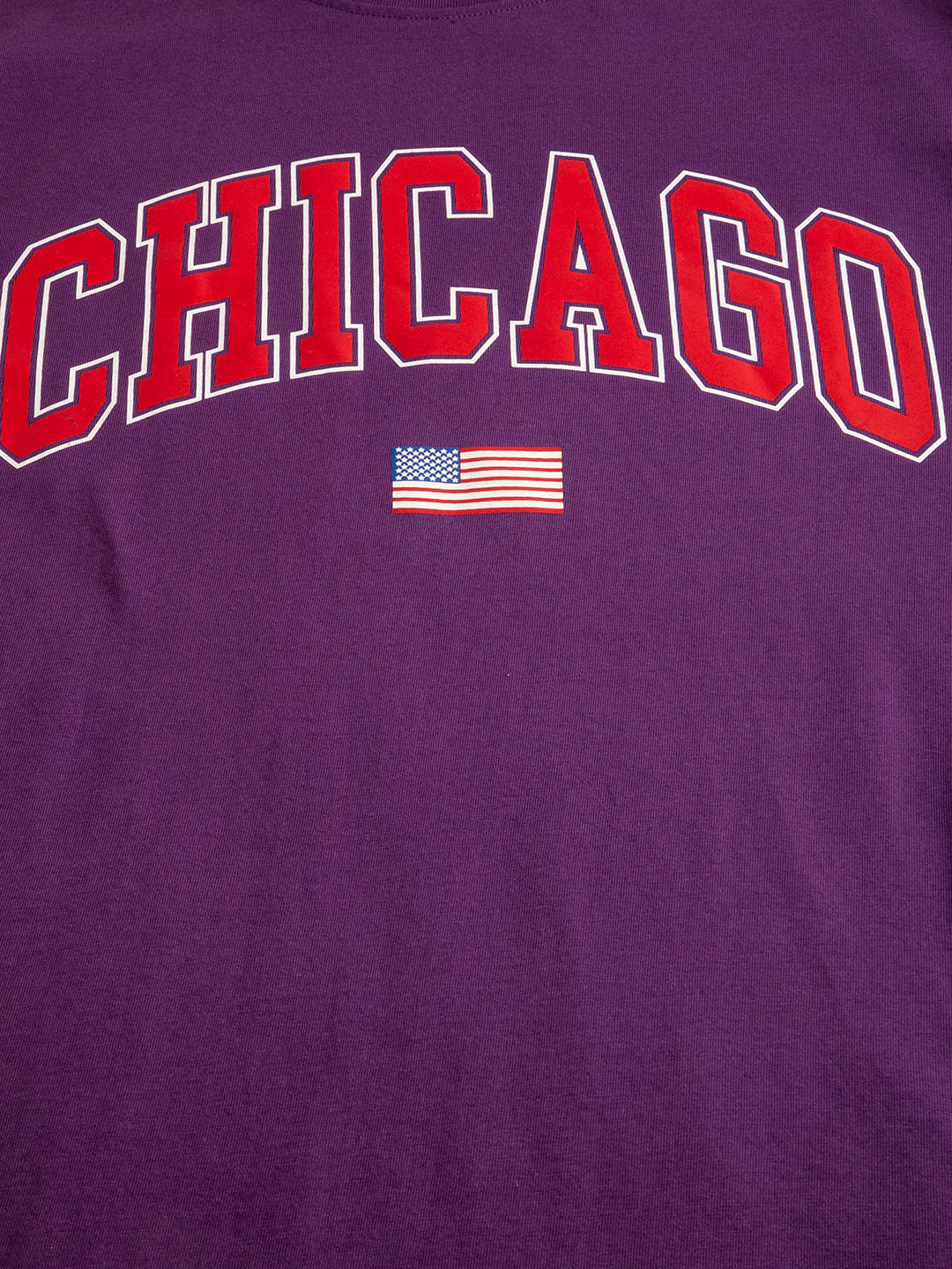 Chicago oversized graphic t-shirt full outfit