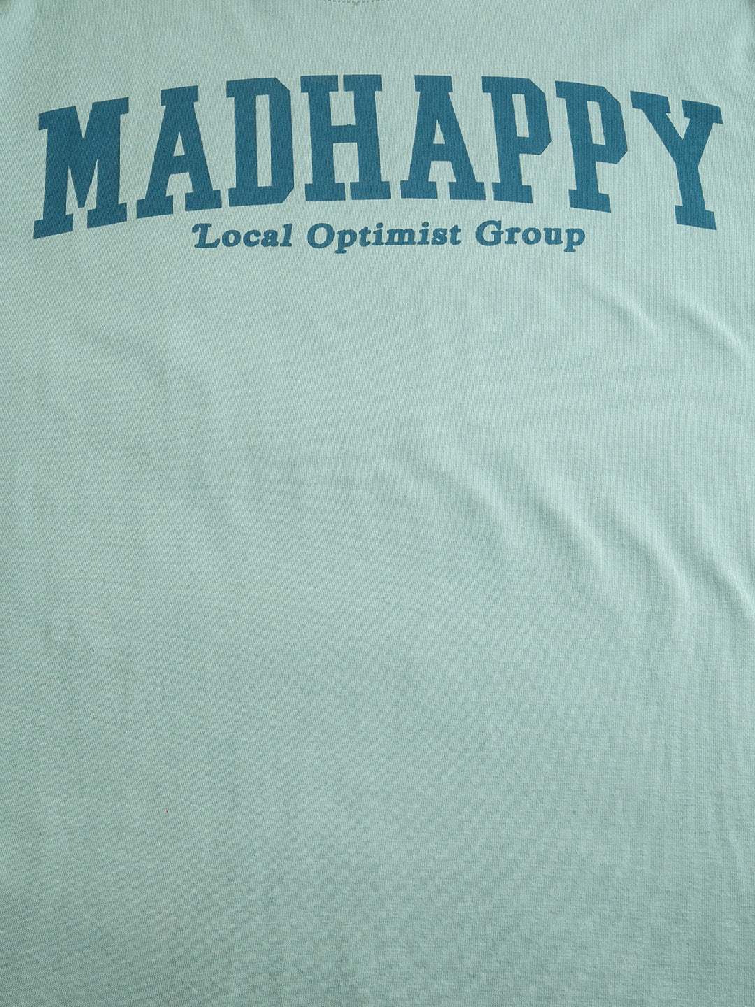 Back view of Madhappy oversized t-shirt
