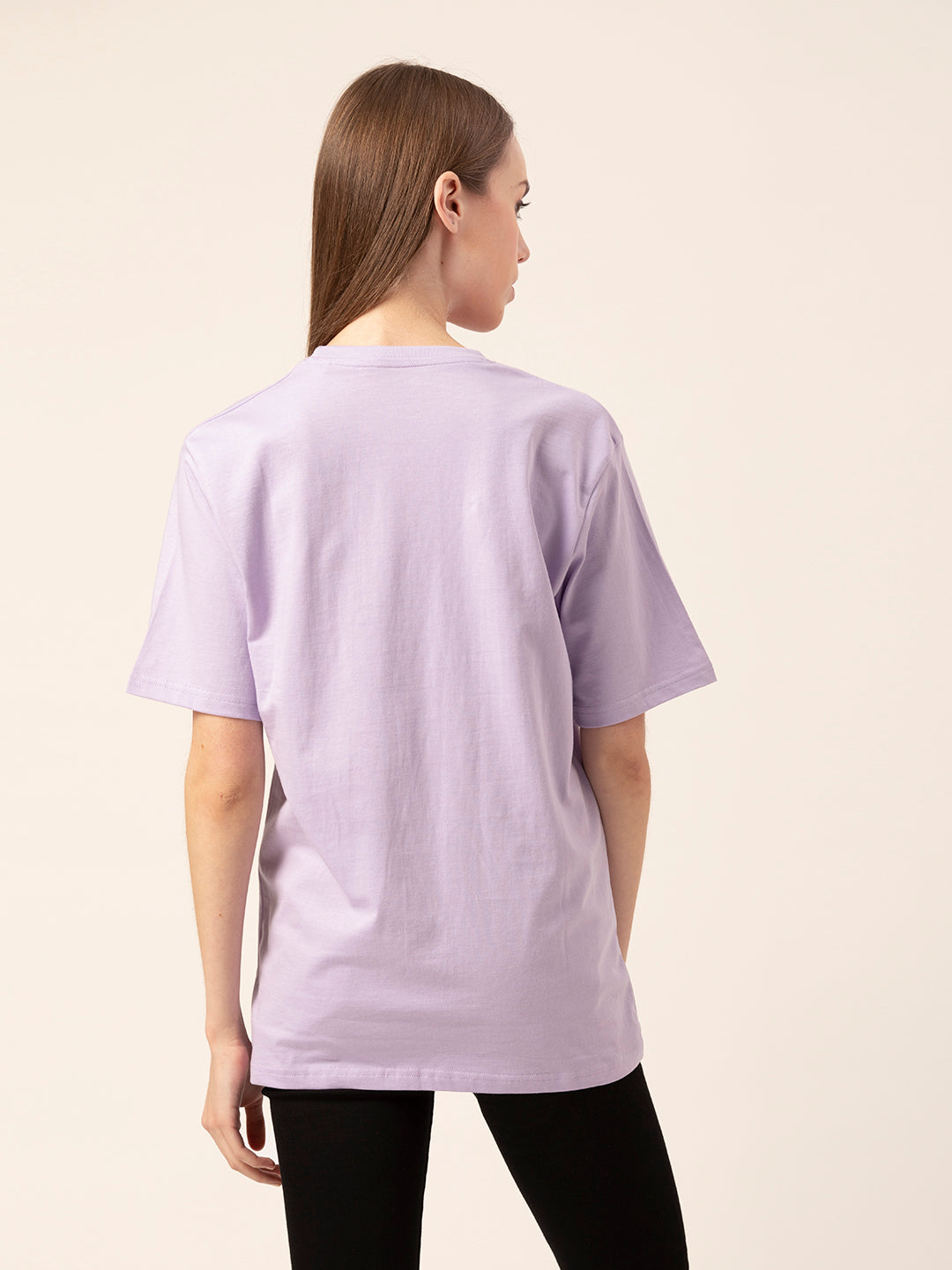 Back view of Malibu oversized t-shirt